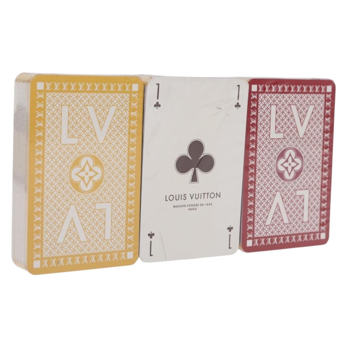 LOUIS VUITTON Cult Towaju Playing Cards Paper Multicolor M65460 LV Auth 208009M
