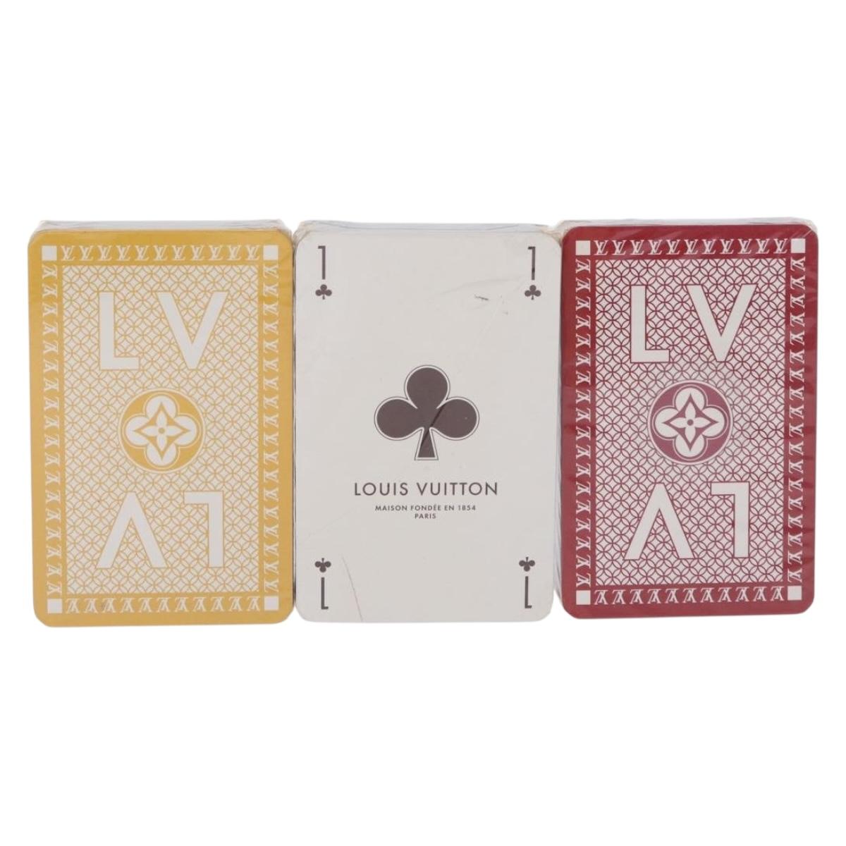 LOUIS VUITTON Cult Towaju Playing Cards Paper Multicolor M65460 LV Auth 208009M