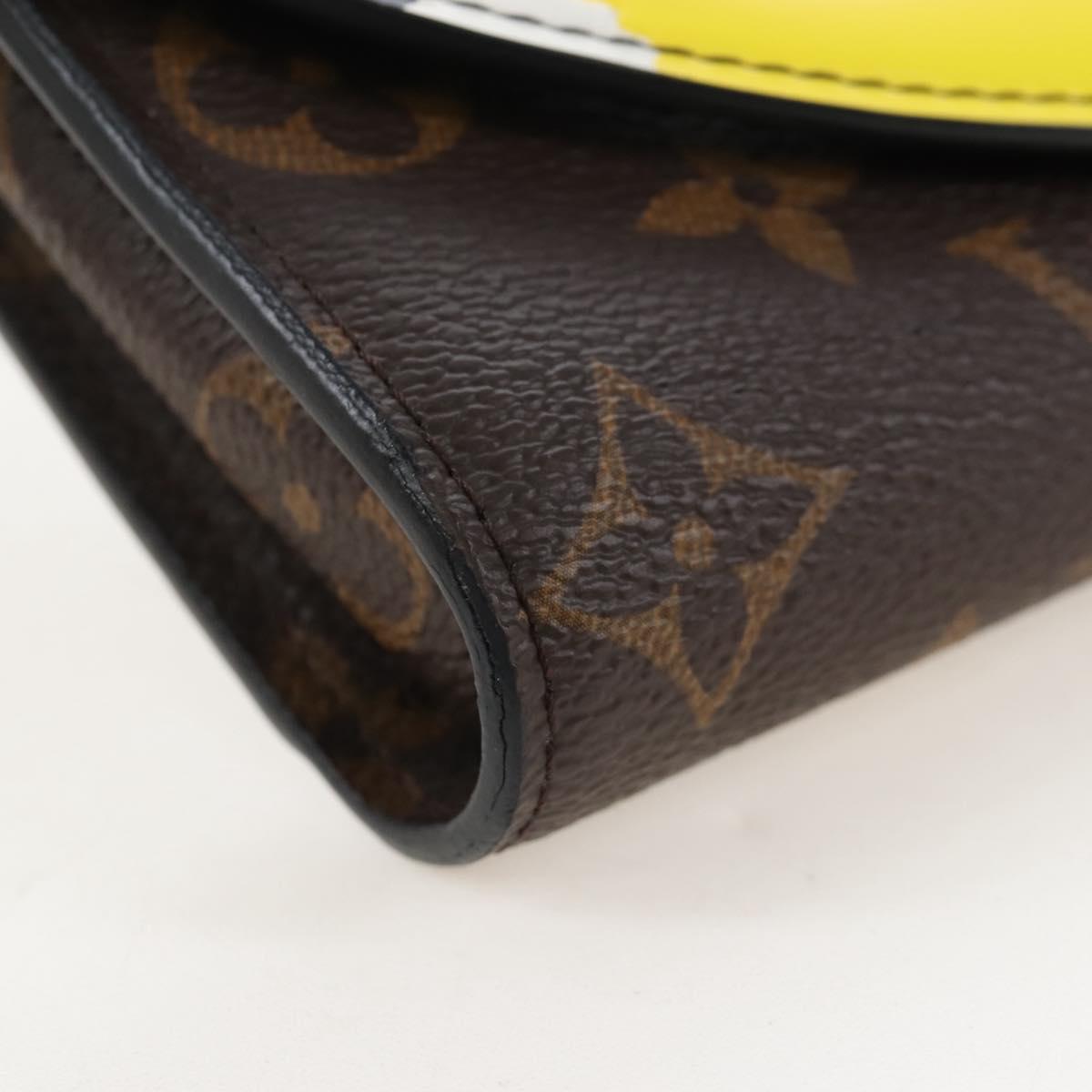LOUIS VUITTON Yamamoto Hirosai Portefeuille Chain Bag M67256 LV Auth 208016SAM