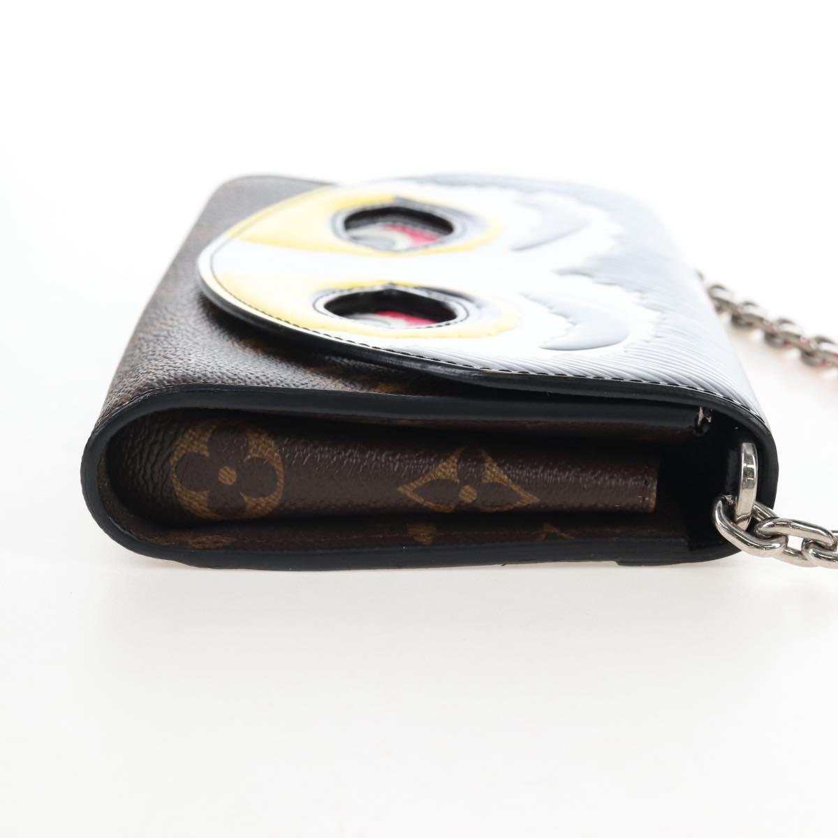 LOUIS VUITTON Yamamoto Hirosai Portefeuille Chain Bag M67256 LV Auth 208016SAM