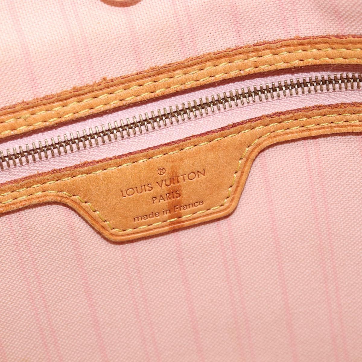LOUIS VUITTON Damier Azur Delightful PM Shoulder Bag N41447 LV Auth 208031