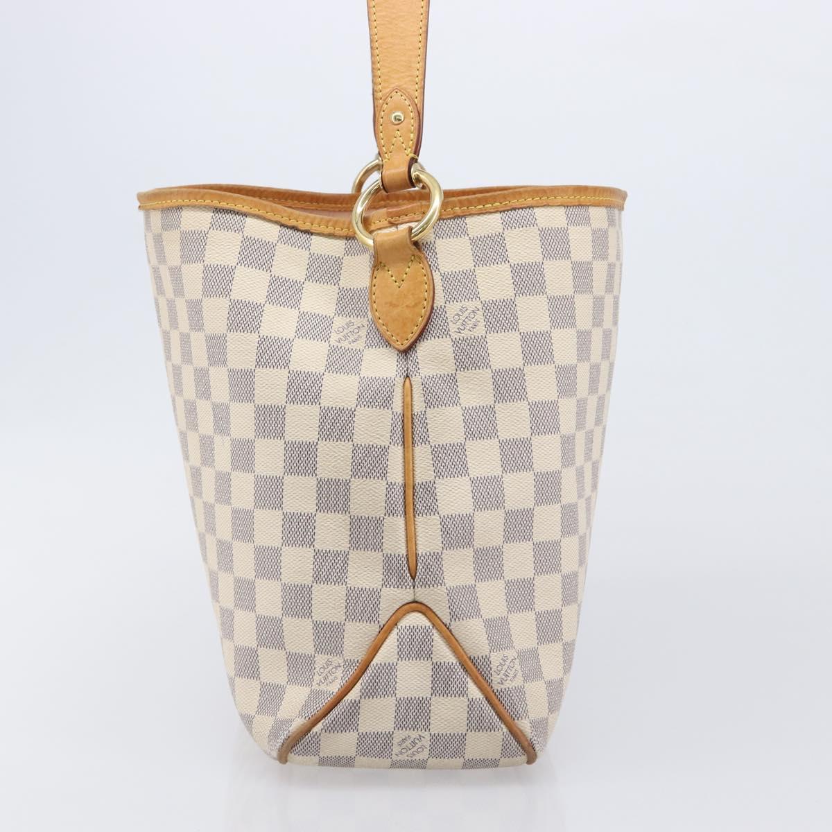 LOUIS VUITTON Damier Azur Delightful PM Shoulder Bag N41447 LV Auth 208031
