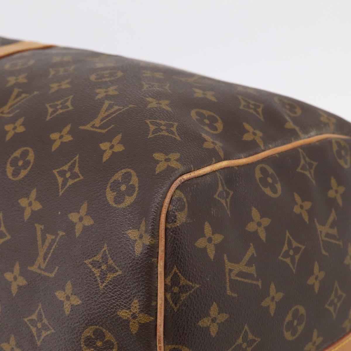 LOUIS VUITTON Monogram Keepall Bandouliere 60 Boston Bag M41412 LV Auth 208069A