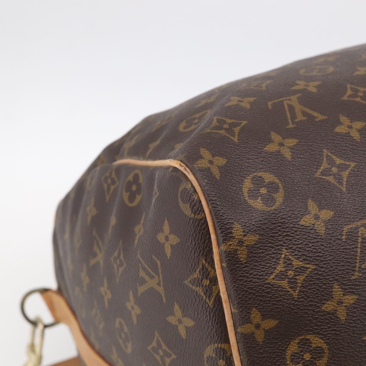 LOUIS VUITTON Monogram Keepall Bandouliere 60 Boston Bag M41412 LV Auth 208069A
