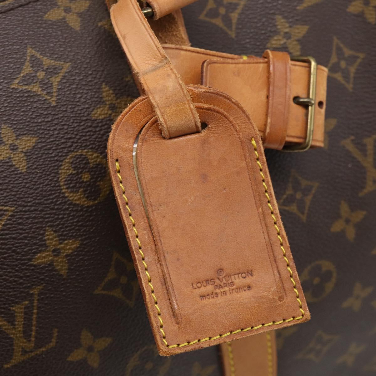 LOUIS VUITTON Monogram Keepall Bandouliere 60 Boston Bag M41412 LV Auth 208069A