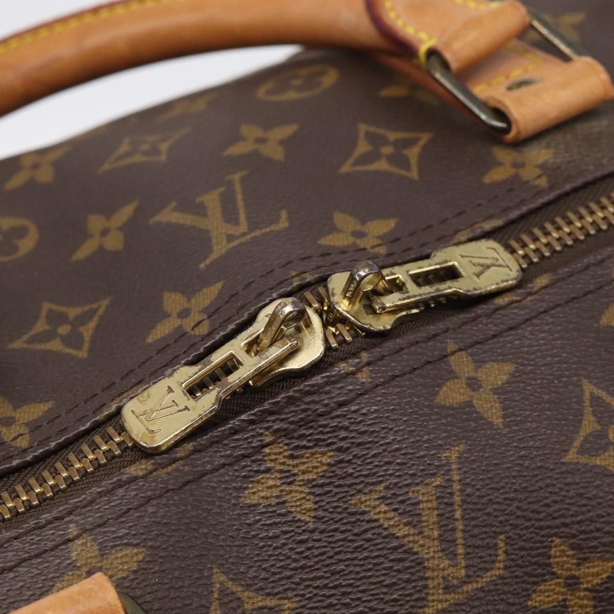 LOUIS VUITTON Monogram Keepall Bandouliere 60 Boston Bag M41412 LV Auth 208069A