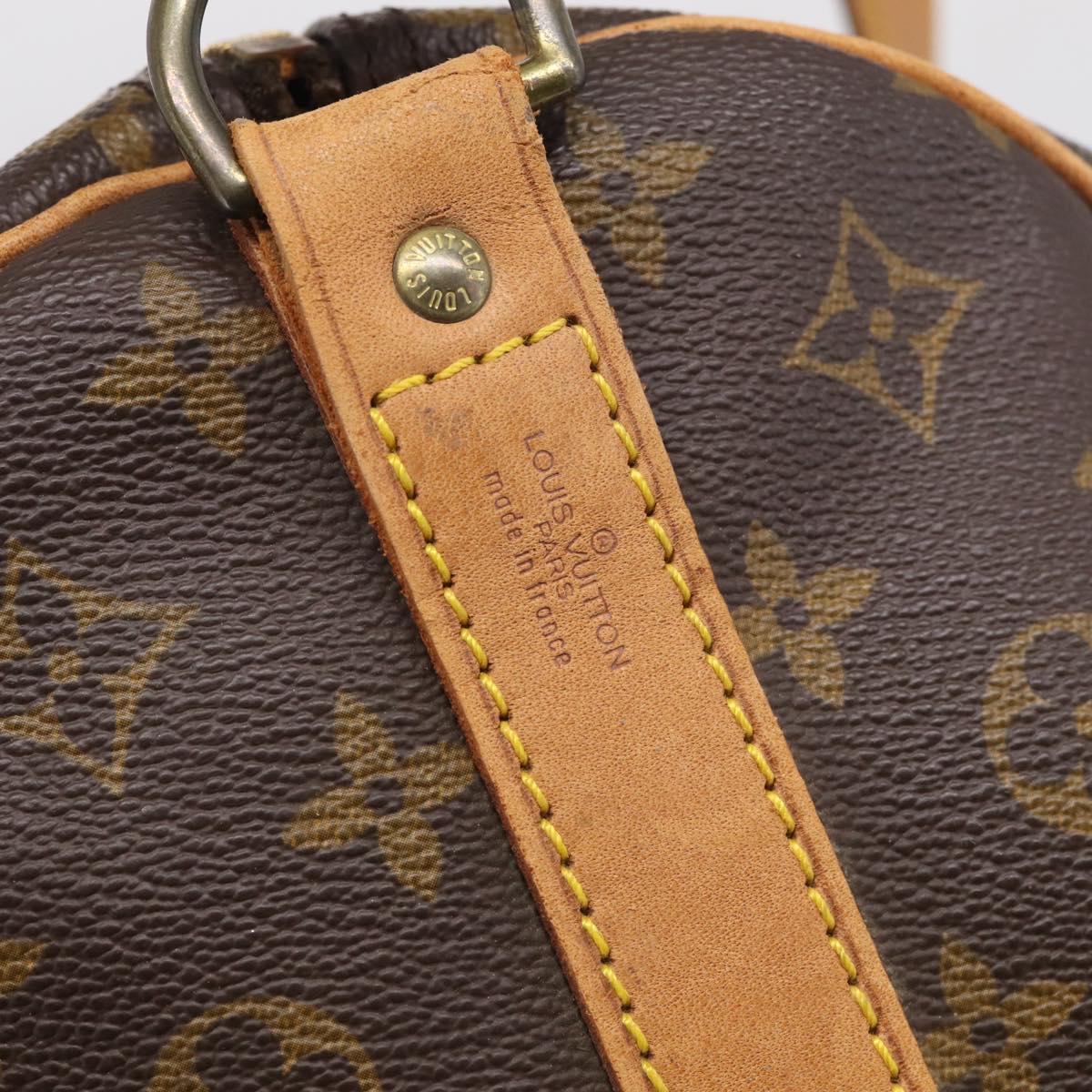 LOUIS VUITTON Monogram Keepall Bandouliere 60 Boston Bag M41412 LV Auth 208069A