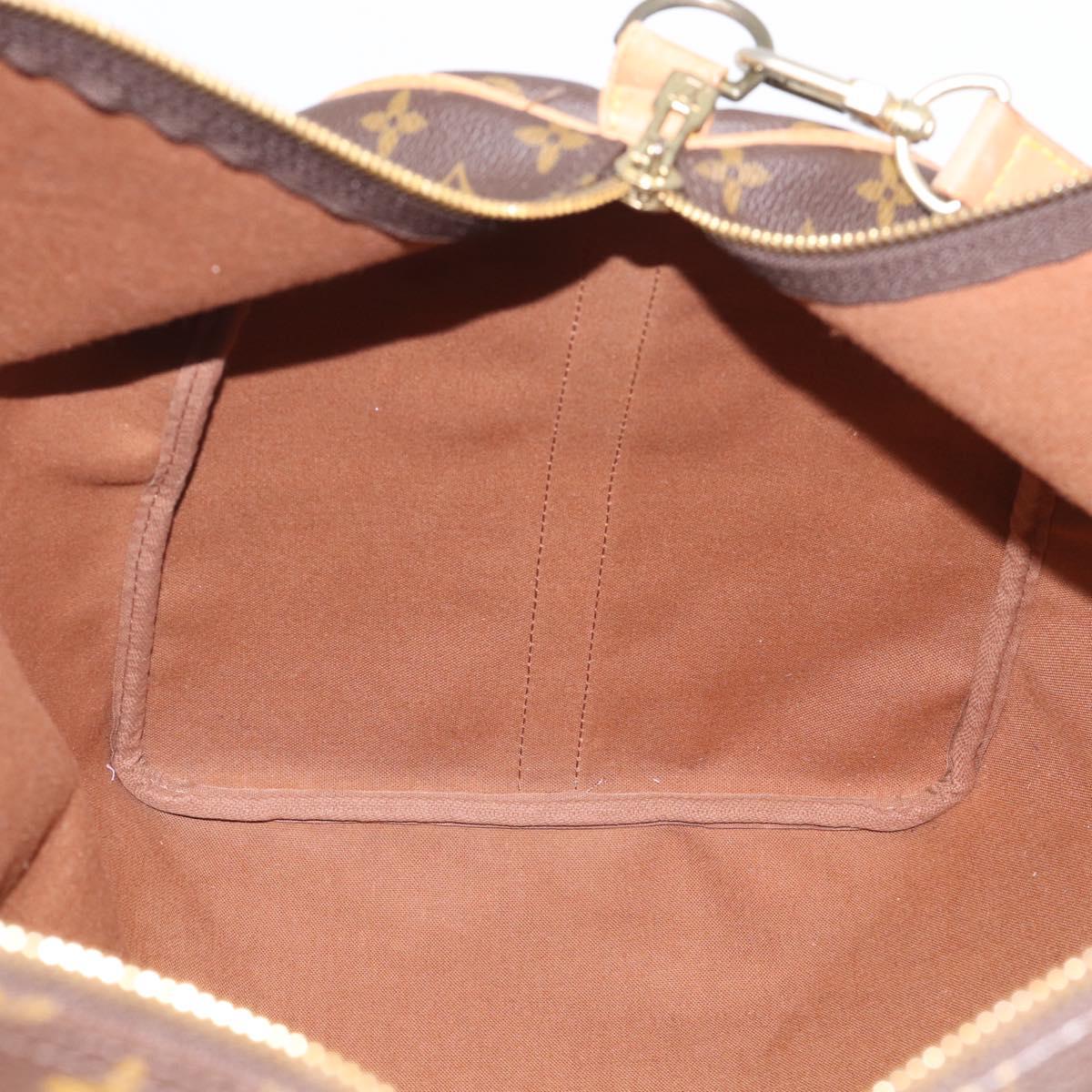 LOUIS VUITTON Monogram Keepall Bandouliere 60 Boston Bag M41412 LV Auth 208069A