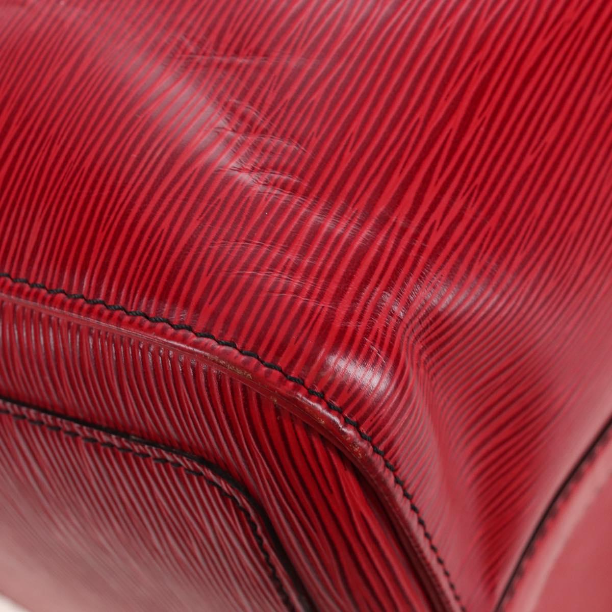 LOUIS VUITTON Epi Speedy 40 Hand Bag Castilian Red M42987 LV Auth 208080V