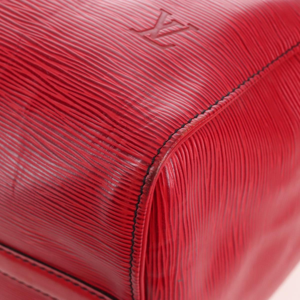LOUIS VUITTON Epi Speedy 40 Hand Bag Castilian Red M42987 LV Auth 208080V
