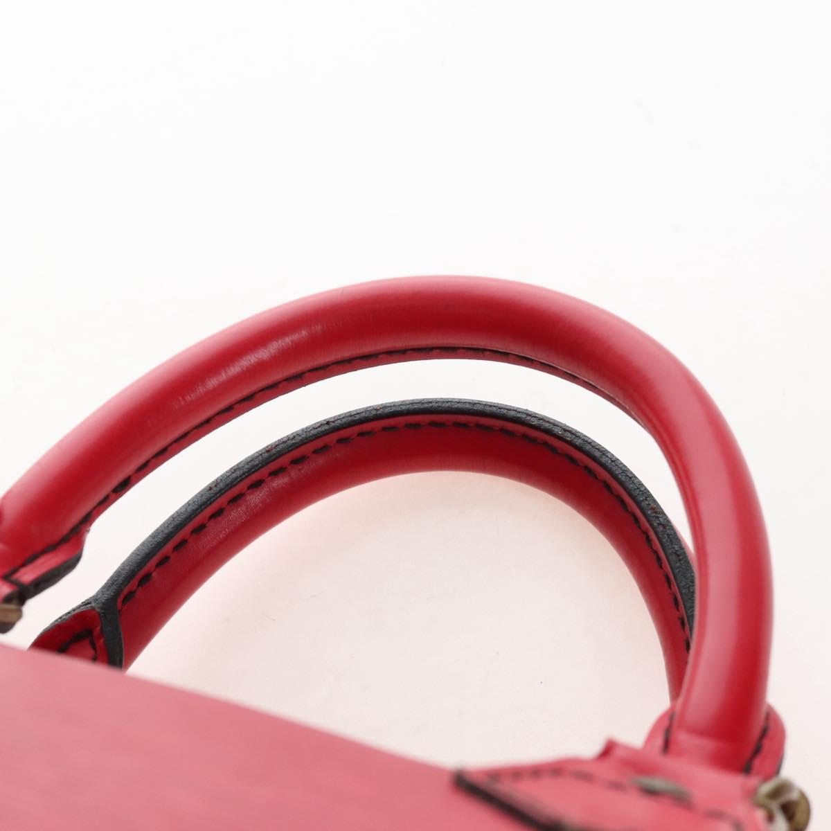 LOUIS VUITTON Epi Speedy 40 Hand Bag Castilian Red M42987 LV Auth 208080V