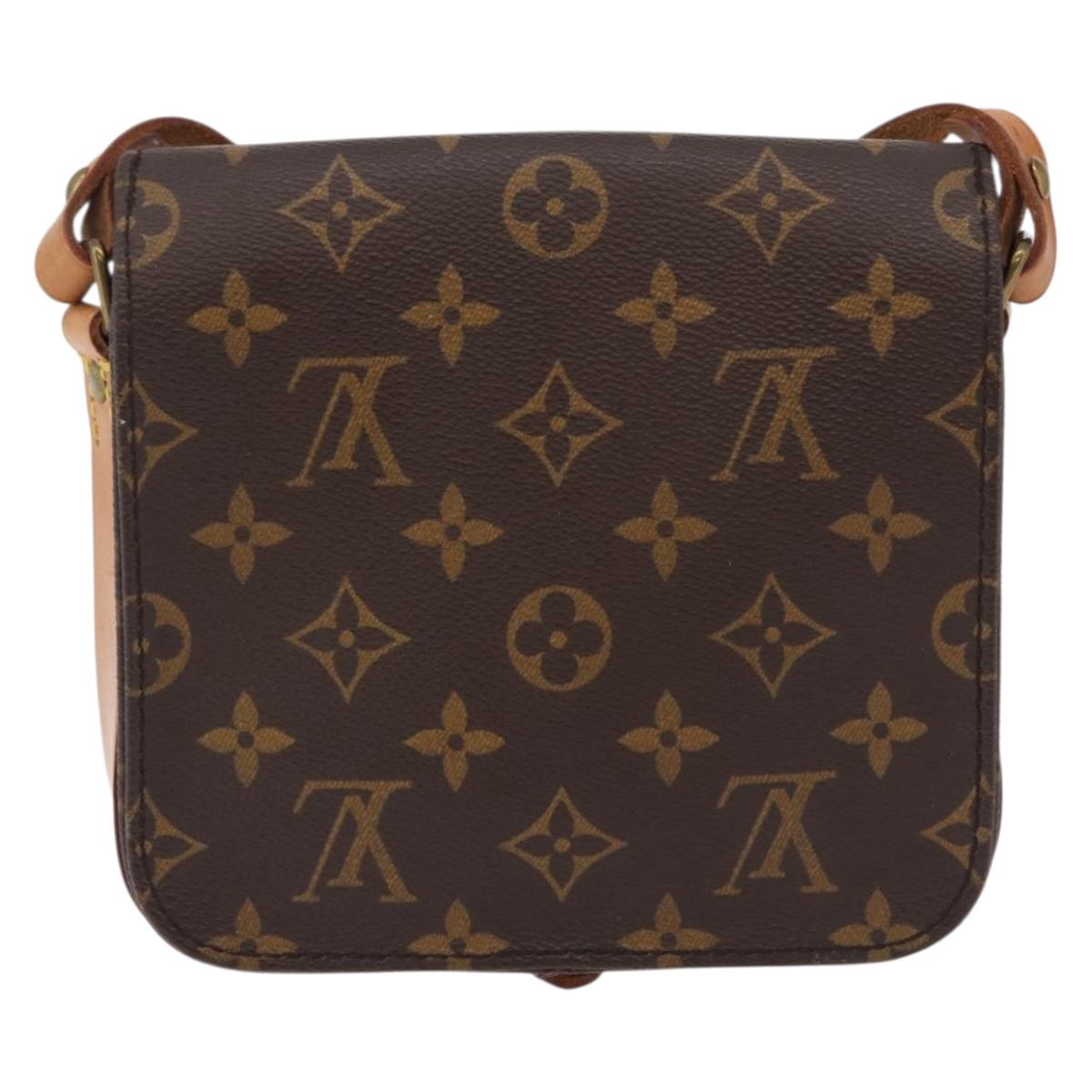 LOUIS VUITTON Monogram Cartouchiere PM Shoulder Bag M51254 LV Auth 208132V
