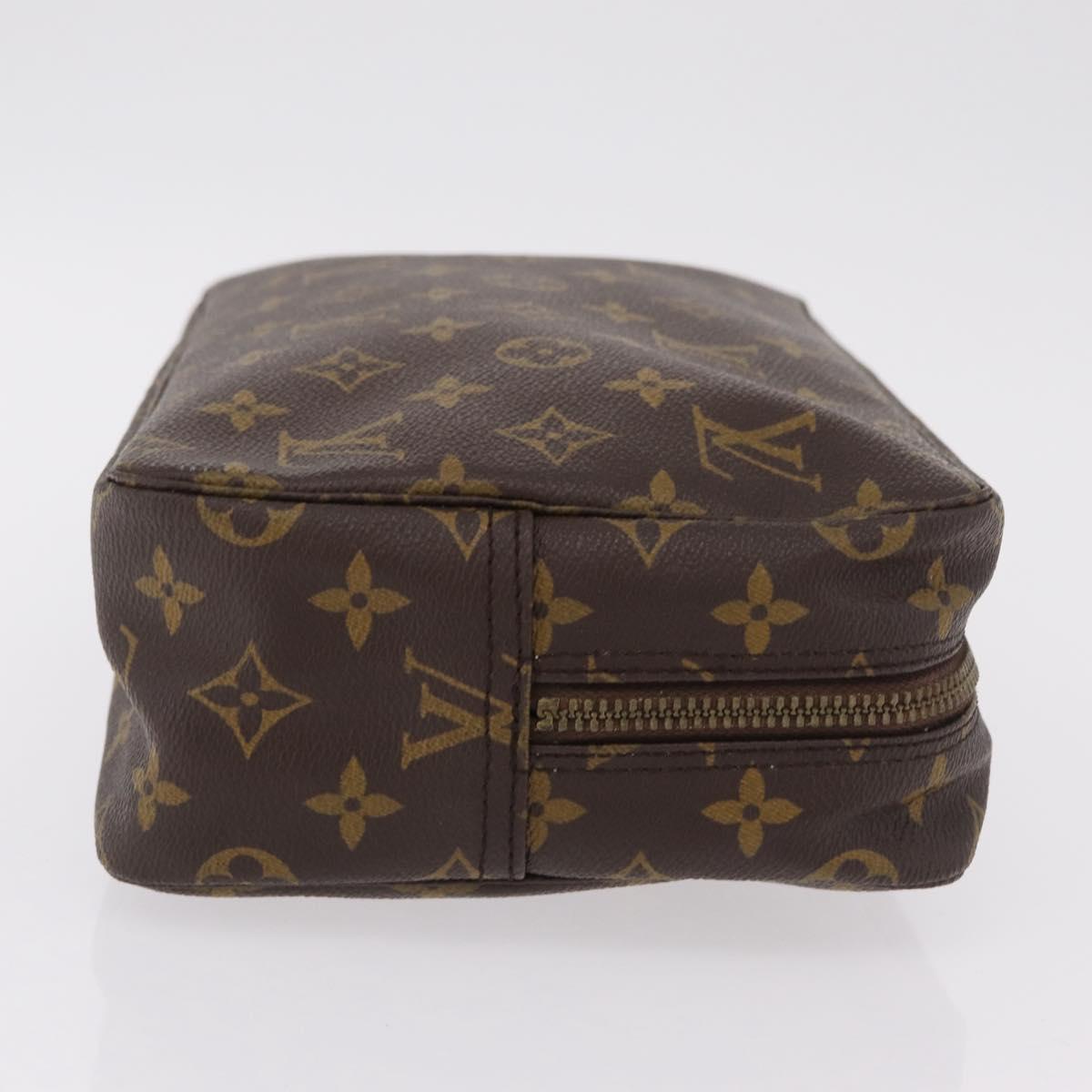 LOUIS VUITTON Monogram Trousse Toilette 28 Clutch Bag M47522 LV Auth 208139A