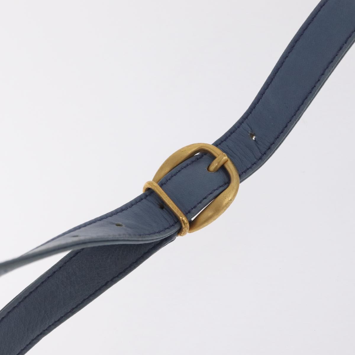 GUCCI Horsebit Shoulder Bag Suede Purple Gold Tone 007 3444 0221 Auth 208148