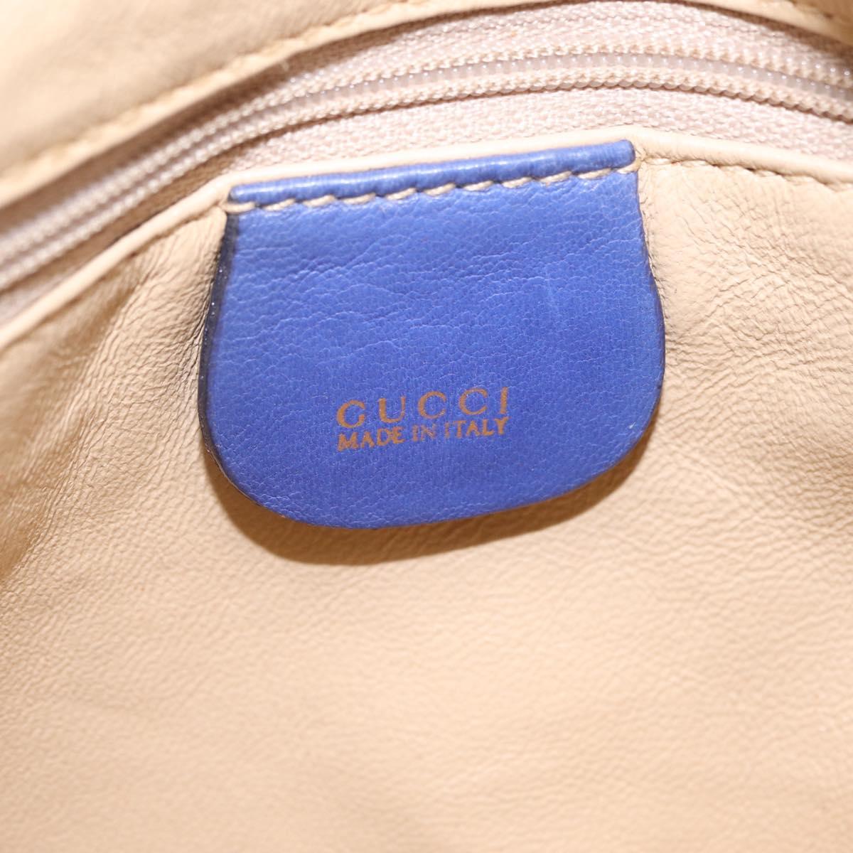 GUCCI Horsebit Shoulder Bag Suede Purple Gold Tone 007 3444 0221 Auth 208148