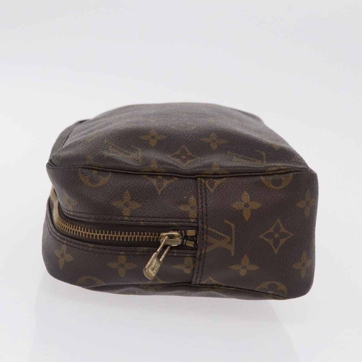 LOUIS VUITTON Monogram Trousse Toilette 28 Clutch Bag M47522 LV Auth 208157
