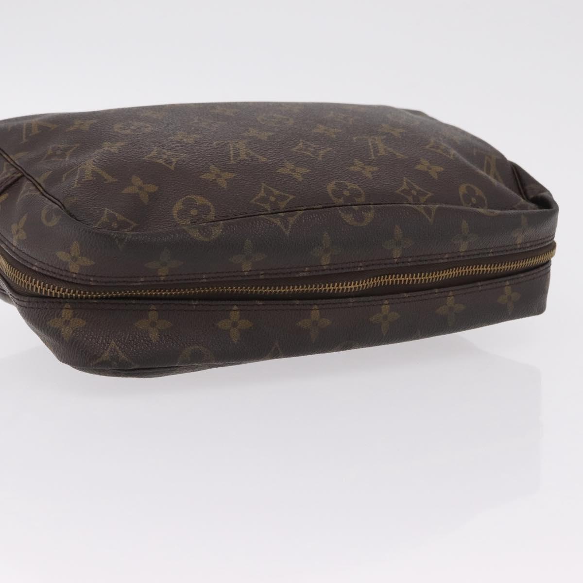 LOUIS VUITTON Monogram Trousse Toilette 28 Clutch Bag M47522 LV Auth 208157