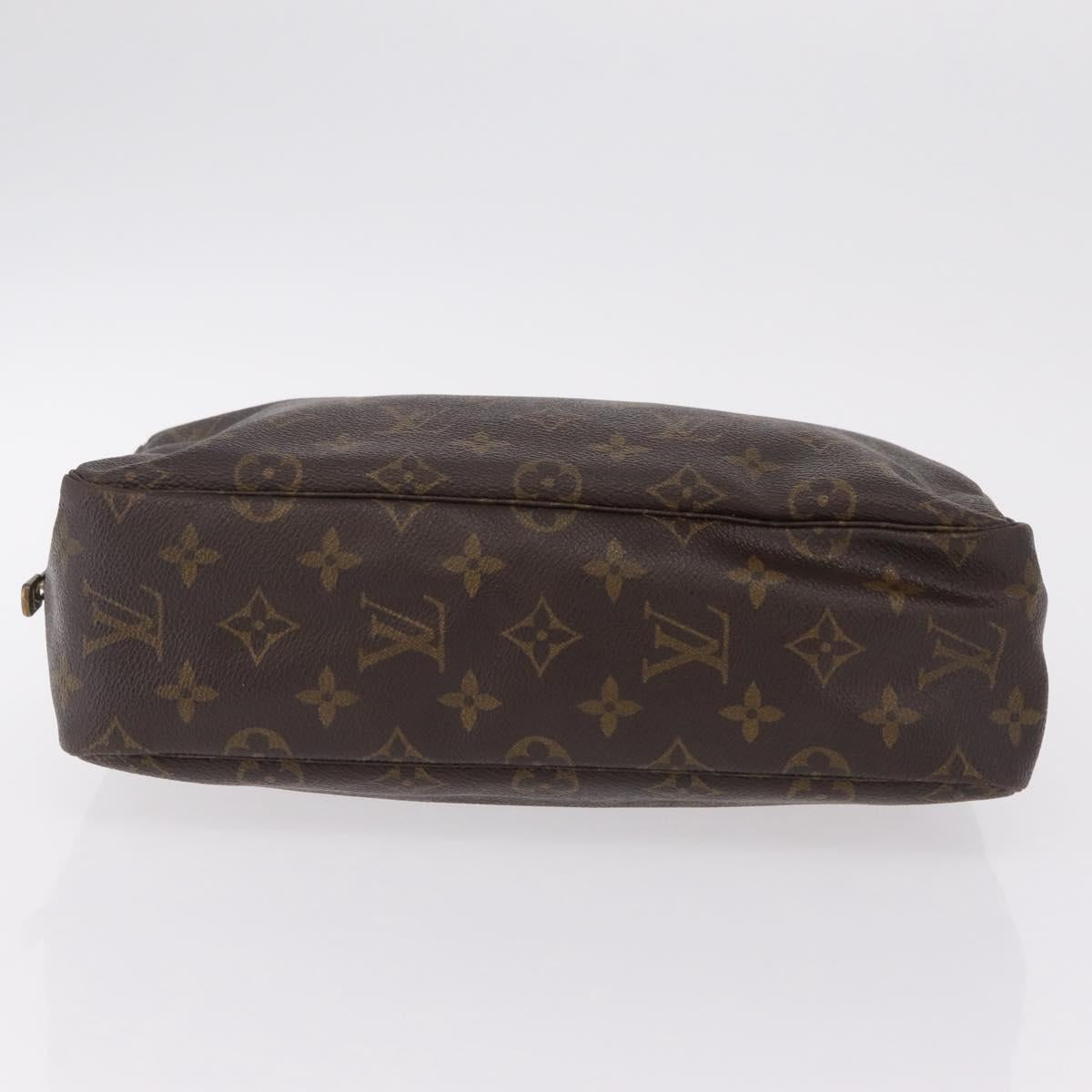 LOUIS VUITTON Monogram Trousse Toilette 28 Clutch Bag M47522 LV Auth 208157