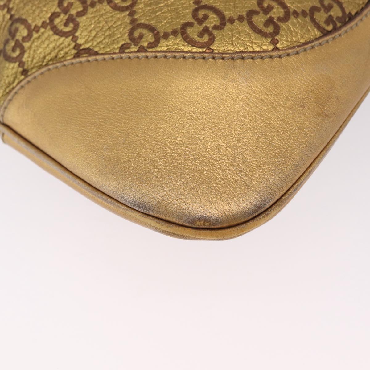 GUCCI GuccissimaGG Sherry Line Jackie Shoulder Bag Leather 153029 Auth 208168A