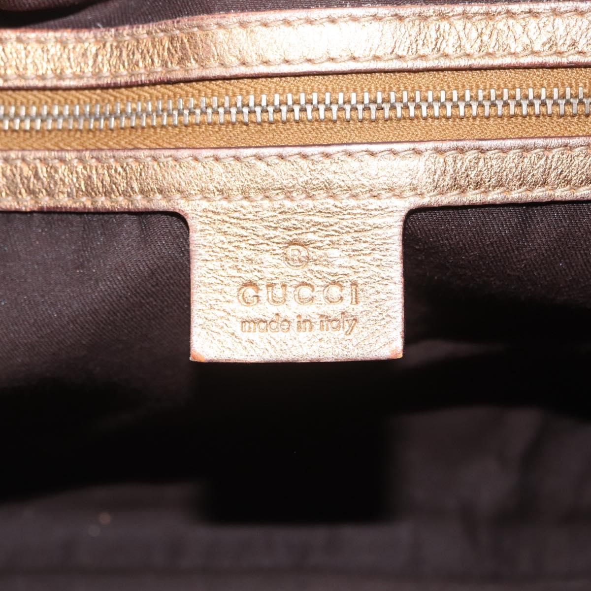 GUCCI GuccissimaGG Sherry Line Jackie Shoulder Bag Leather 153029 Auth 208168A