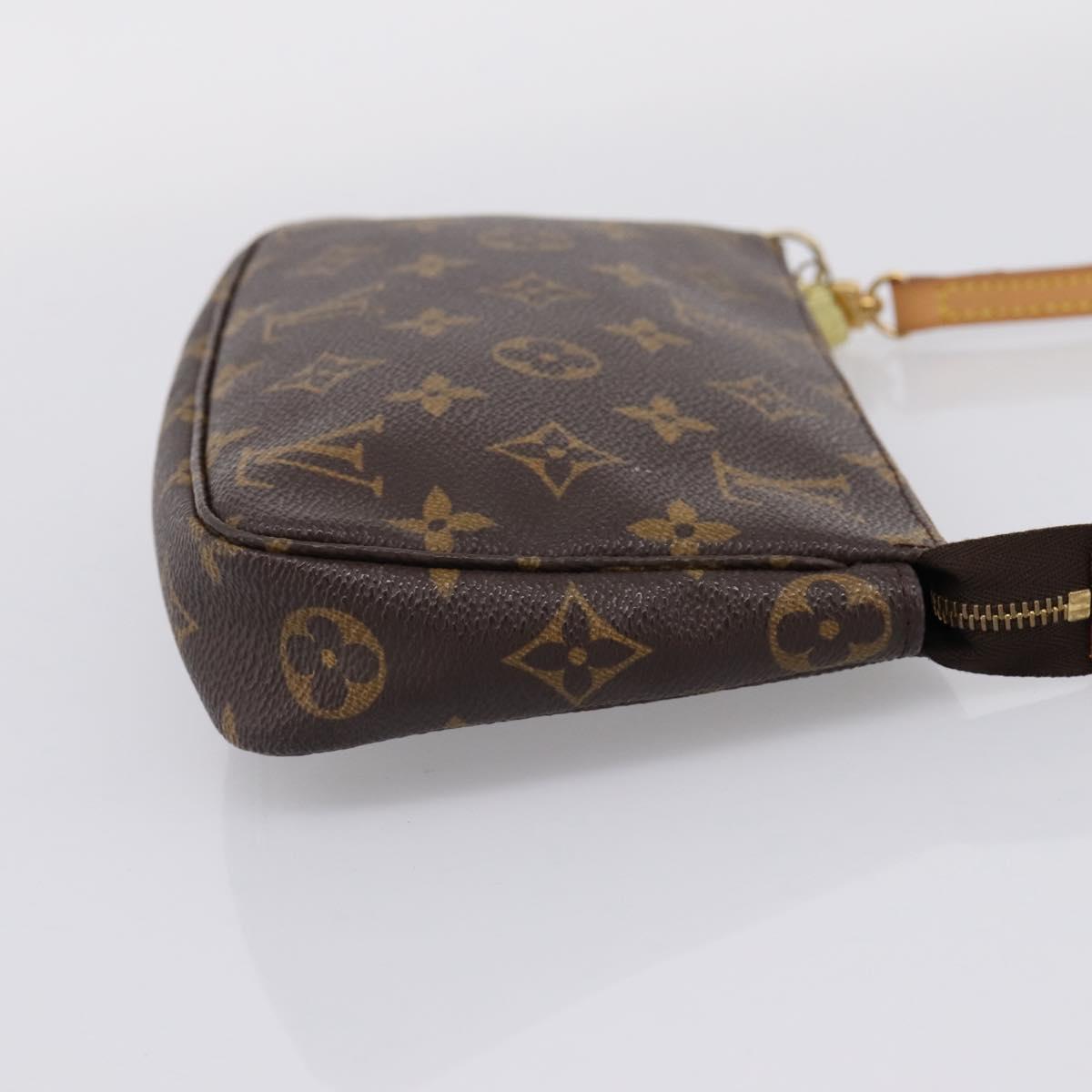 LOUIS VUITTON Monogram Pochette Accessoires Pouch M51980 LV Auth 208175A