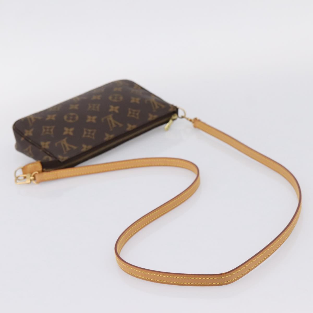 LOUIS VUITTON Monogram Pochette Accessoires Pouch M51980 LV Auth 208175A