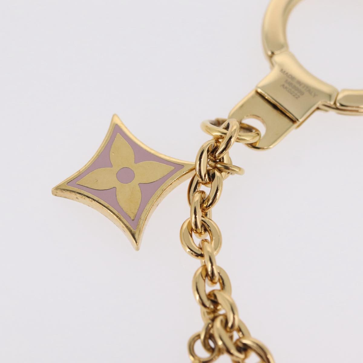 LOUIS VUITTON Bijoux Sac Chainne Spring Street Charm Gold M68999 LV Auth 208179V