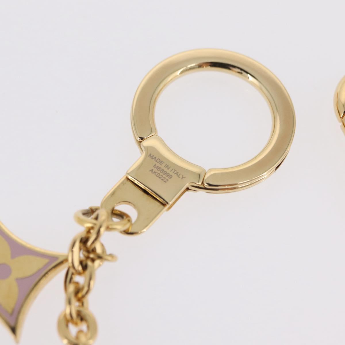 LOUIS VUITTON Bijoux Sac Chainne Spring Street Charm Gold M68999 LV Auth 208179V