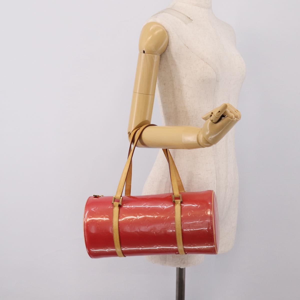 LOUIS VUITTON Monogram Vernis Bedford Hand Bag Fran Boise M9133F LV Auth 208222V