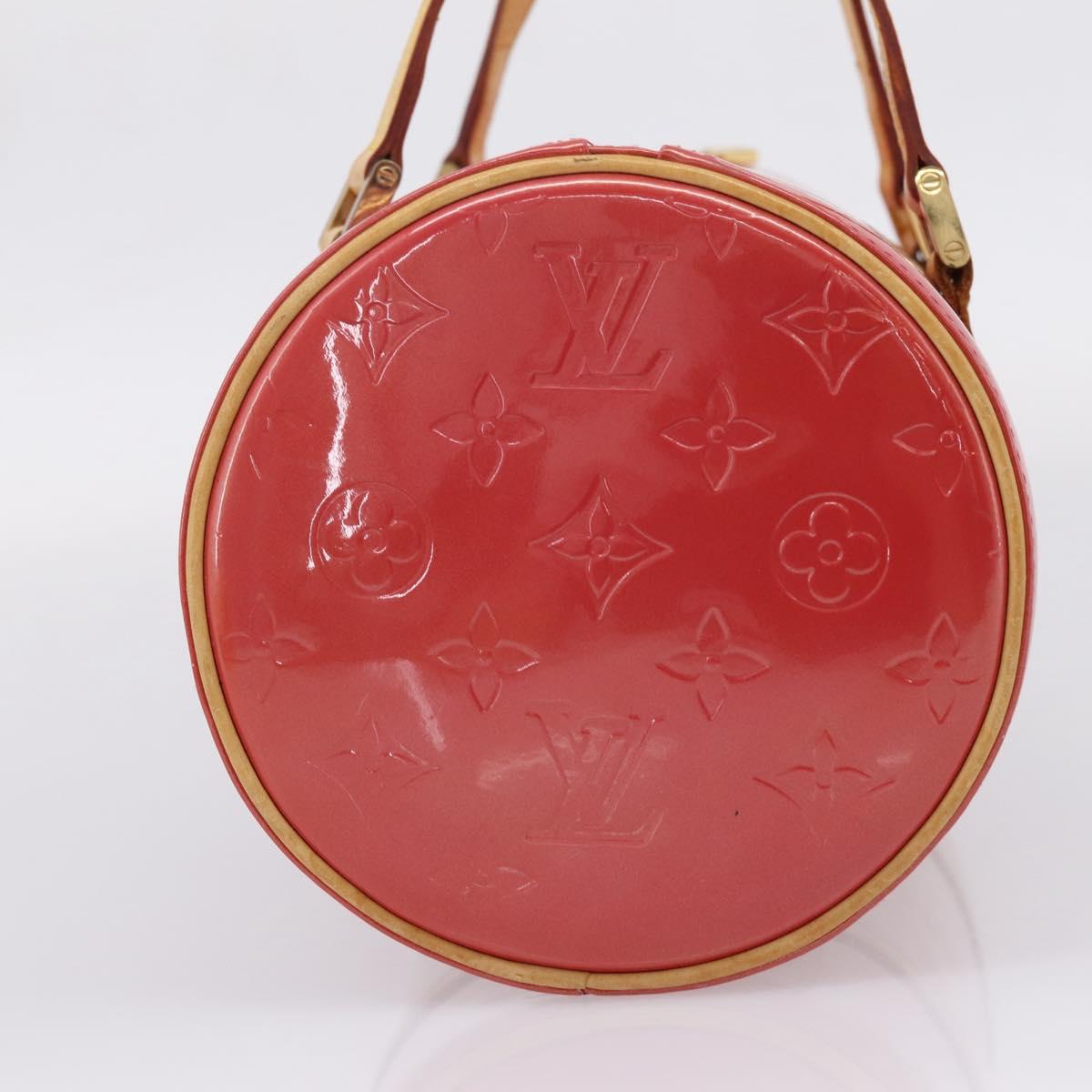 LOUIS VUITTON Monogram Vernis Bedford Hand Bag Fran Boise M9133F LV Auth 208222V