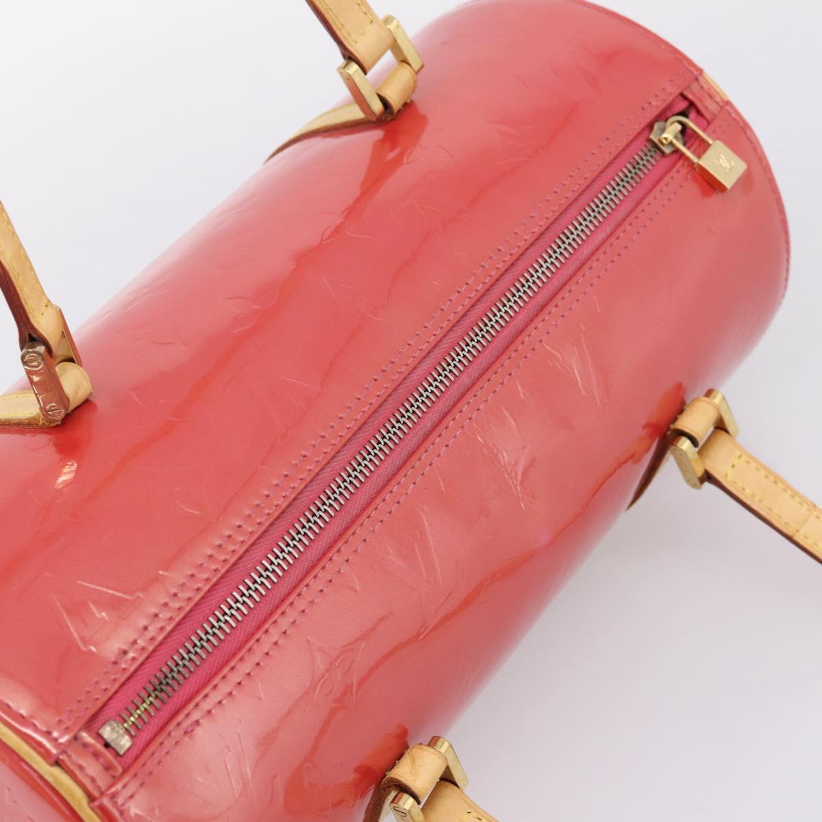 LOUIS VUITTON Monogram Vernis Bedford Hand Bag Fran Boise M9133F LV Auth 208222V