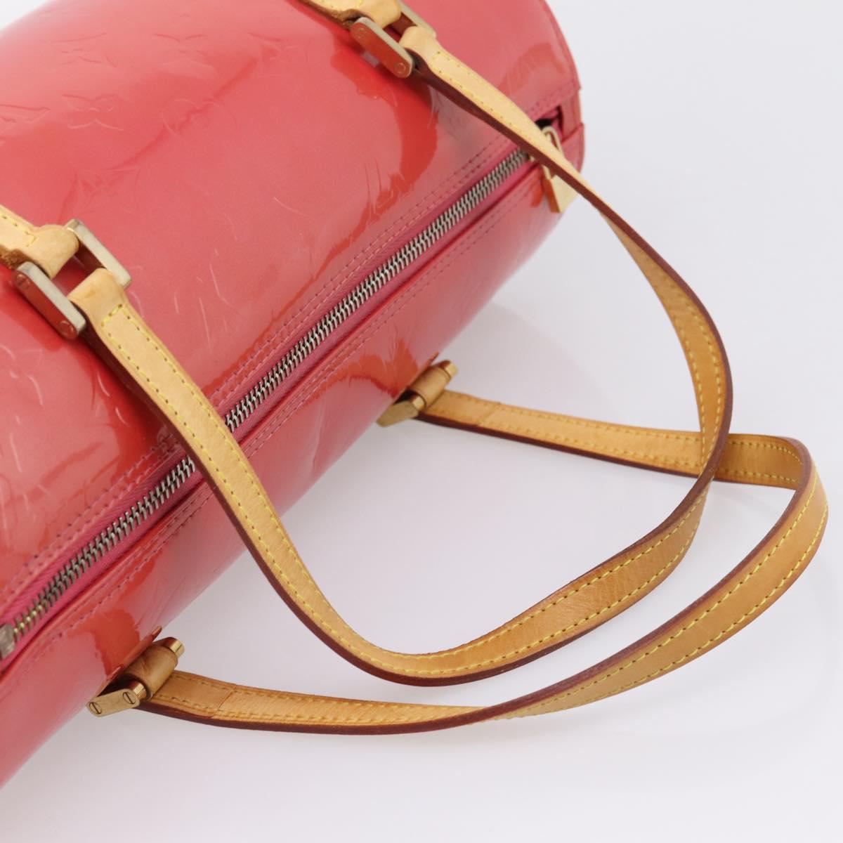 LOUIS VUITTON Monogram Vernis Bedford Hand Bag Fran Boise M9133F LV Auth 208222V