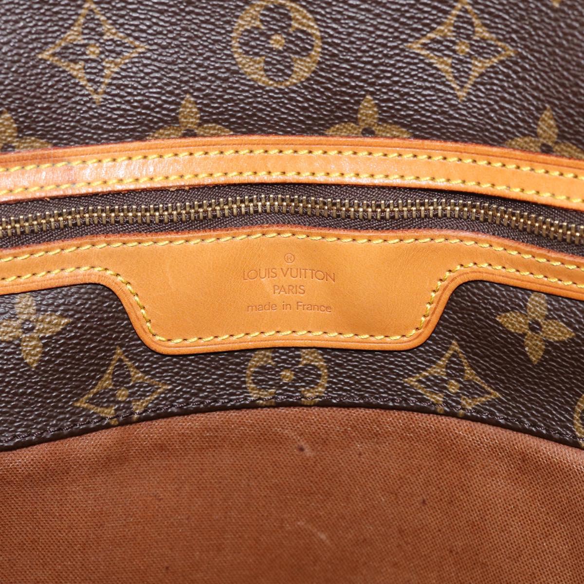 LOUIS VUITTON Monogram Sac Shopping Tote Bag M51108 LV Auth 208227A