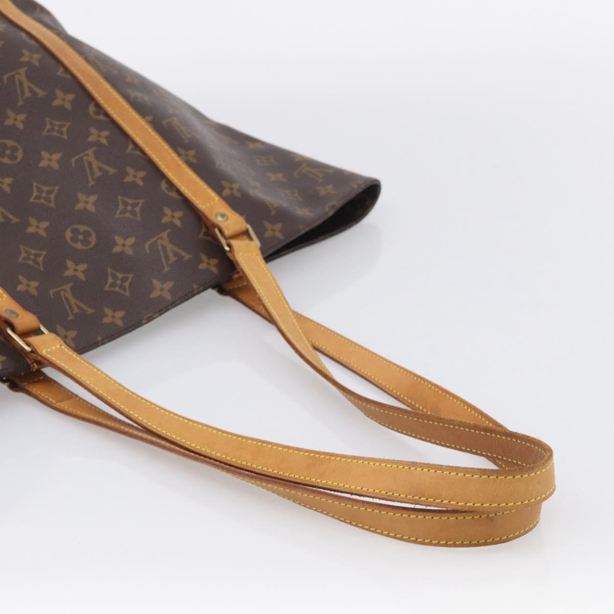 LOUIS VUITTON Monogram Sac Shopping Tote Bag M51108 LV Auth 208227A