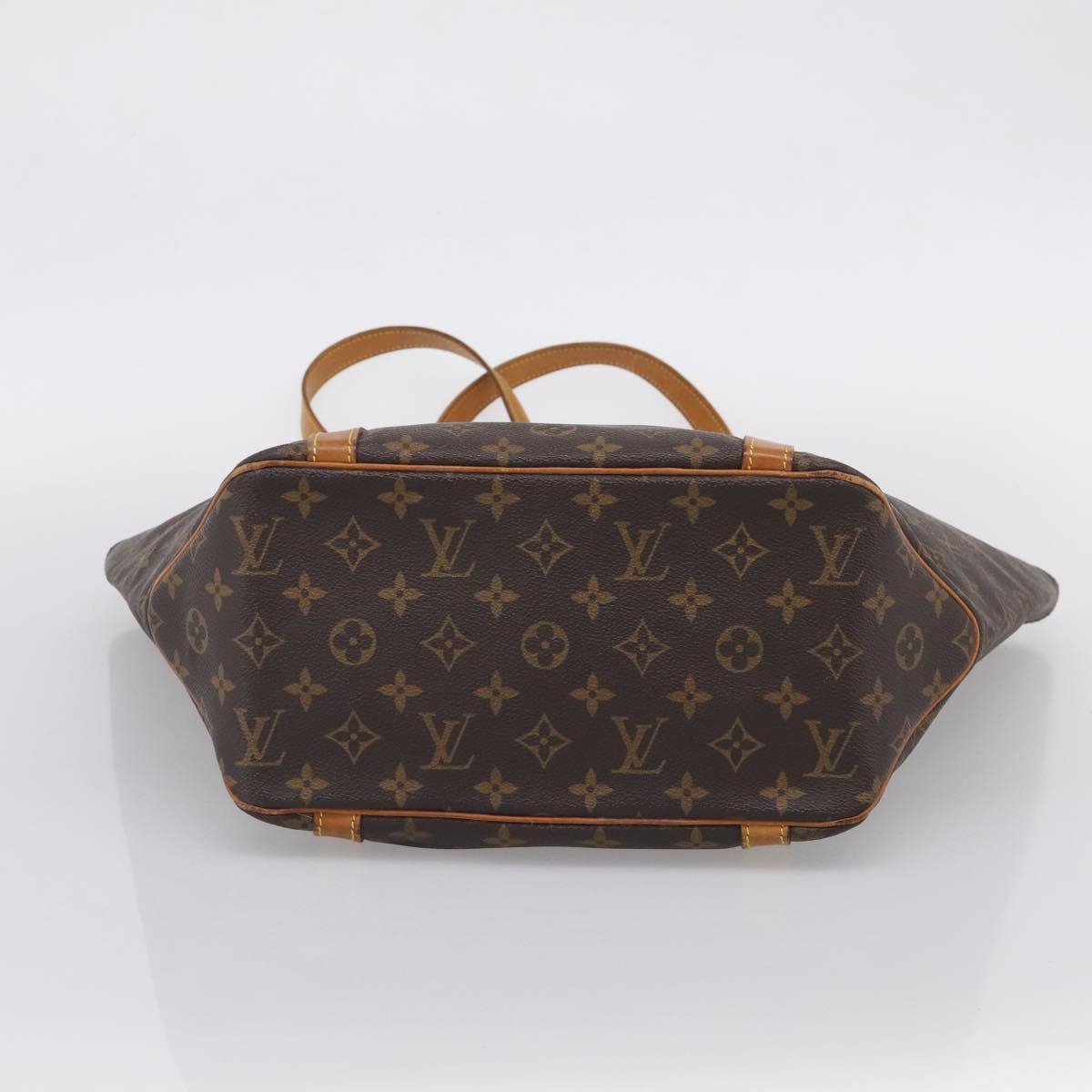 LOUIS VUITTON Monogram Sac Shopping Tote Bag M51108 LV Auth 208227A