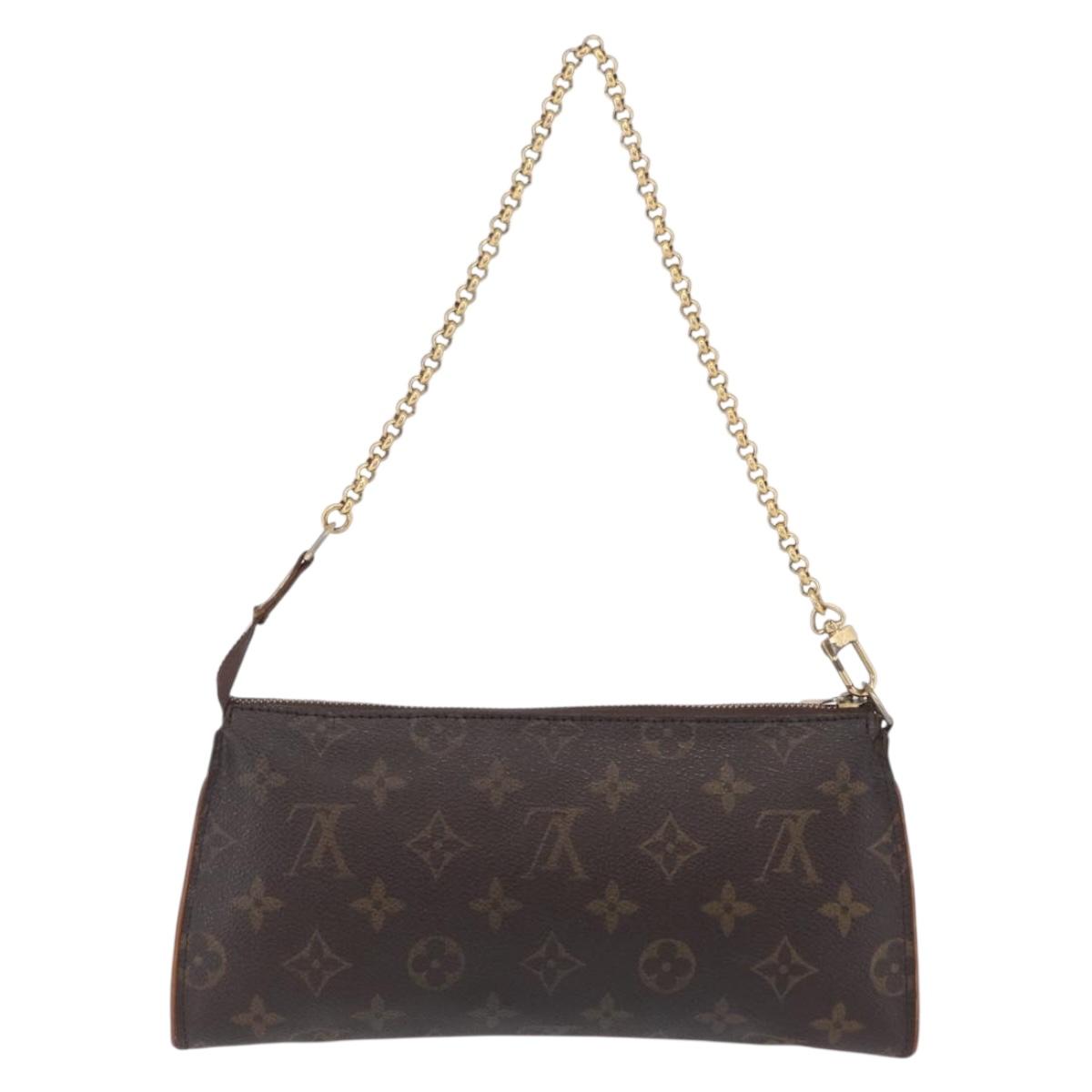 LOUIS VUITTON Monogram Eva Shoulder Bag M95567 LV Auth 208244A