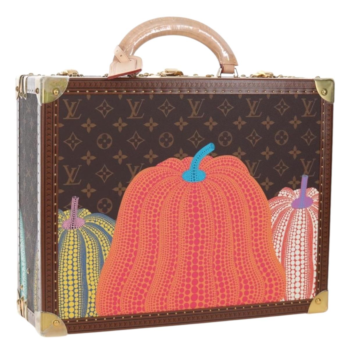 LOUIS VUITTON Monogram LVxYK Cotoville 40 Trunk Blue M10156 LV Auth 208249SM