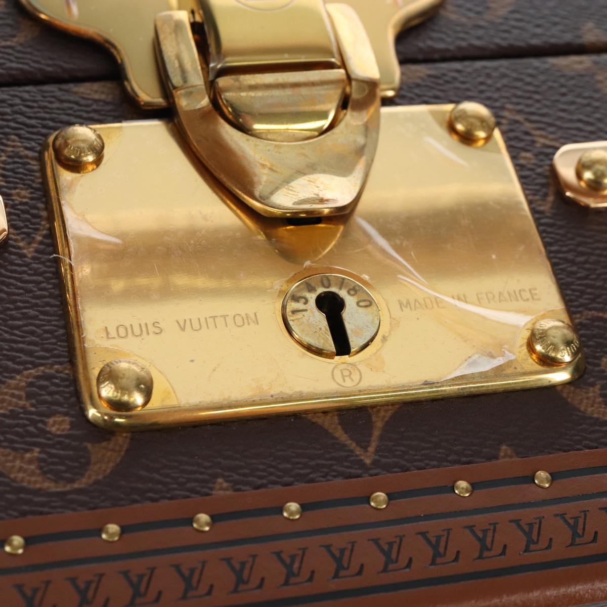 LOUIS VUITTON Monogram LVxYK Cotoville 40 Trunk Blue M10156 LV Auth 208249SM