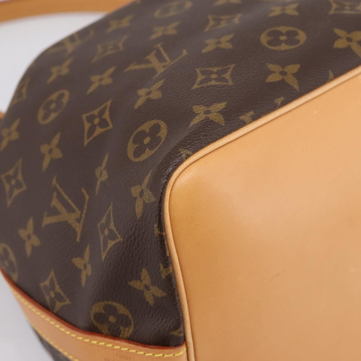 LOUIS VUITTON Monogram Petit Noe Shoulder Bag M42226 LV Auth 208253V