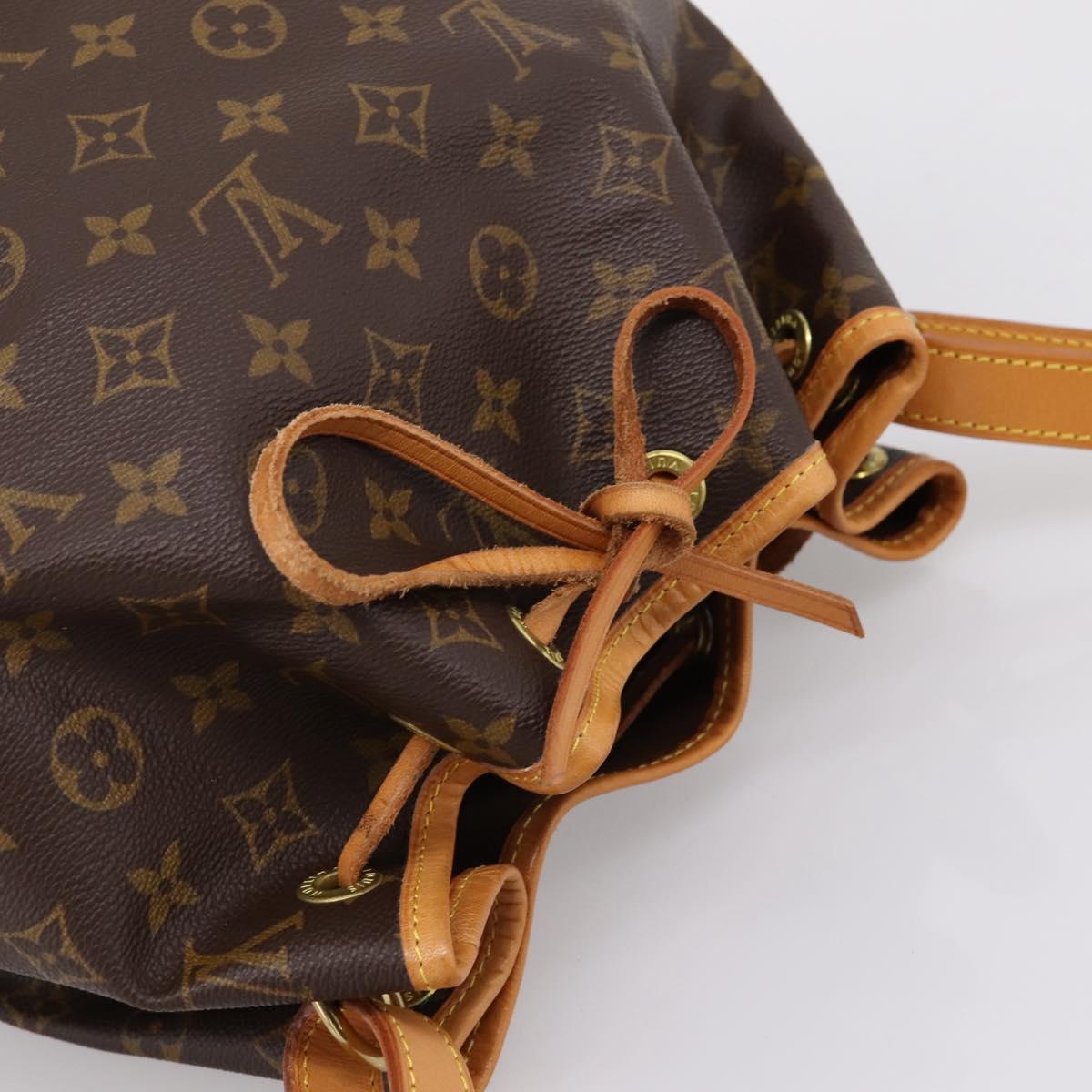 LOUIS VUITTON Monogram Petit Noe Shoulder Bag M42226 LV Auth 208253V
