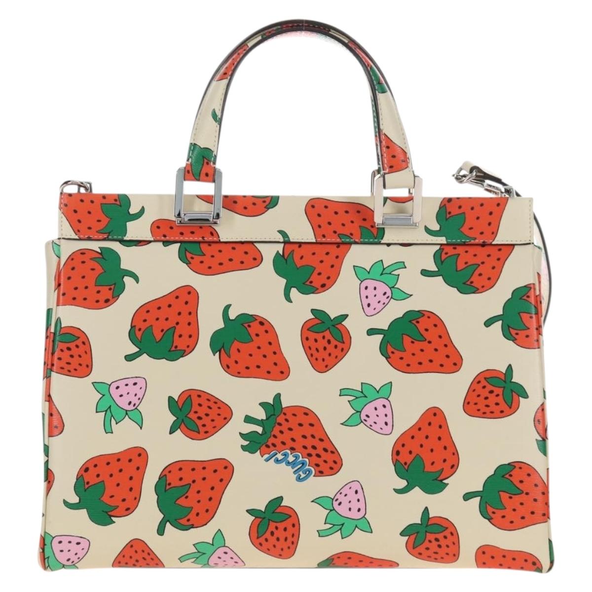 GUCCI Zumi Hand Bag Leather 2way Multicolor Silver 564714 Auth 208258SAM