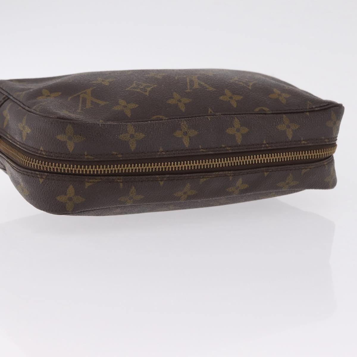 LOUIS VUITTON Monogram Trousse Toilette 23 Clutch Bag M47524 LV Auth 208270