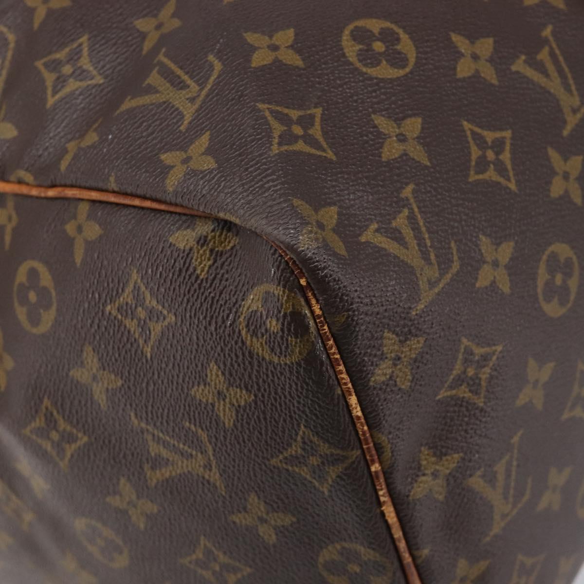 LOUIS VUITTON Monogram Sac Souple 45 Boston Bag M41624 LV Auth 208272