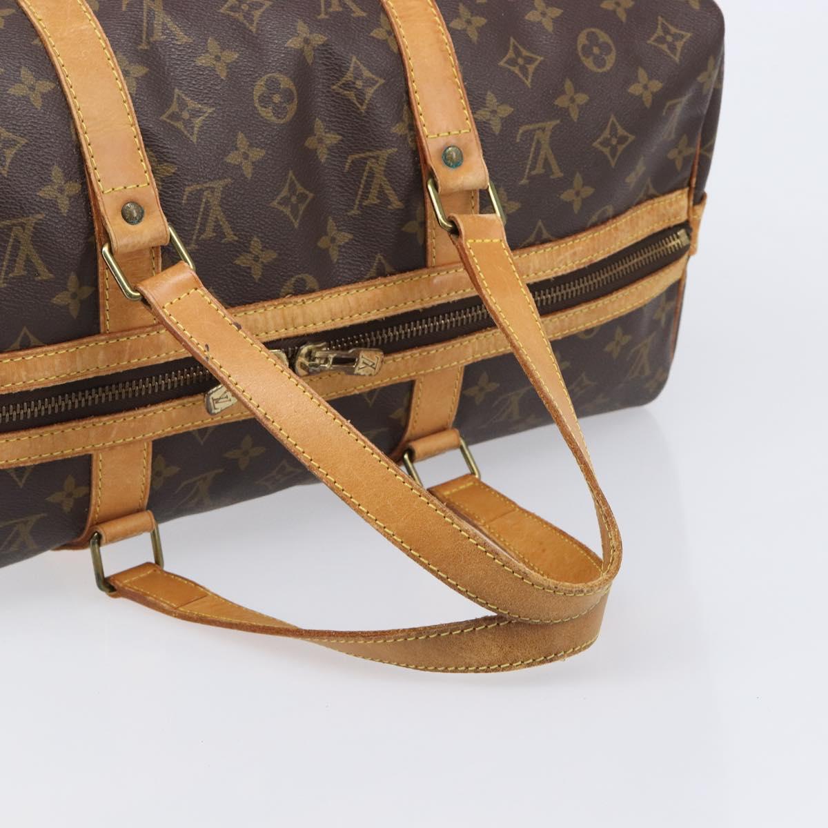 LOUIS VUITTON Monogram Sac Souple 45 Boston Bag M41624 LV Auth 208272