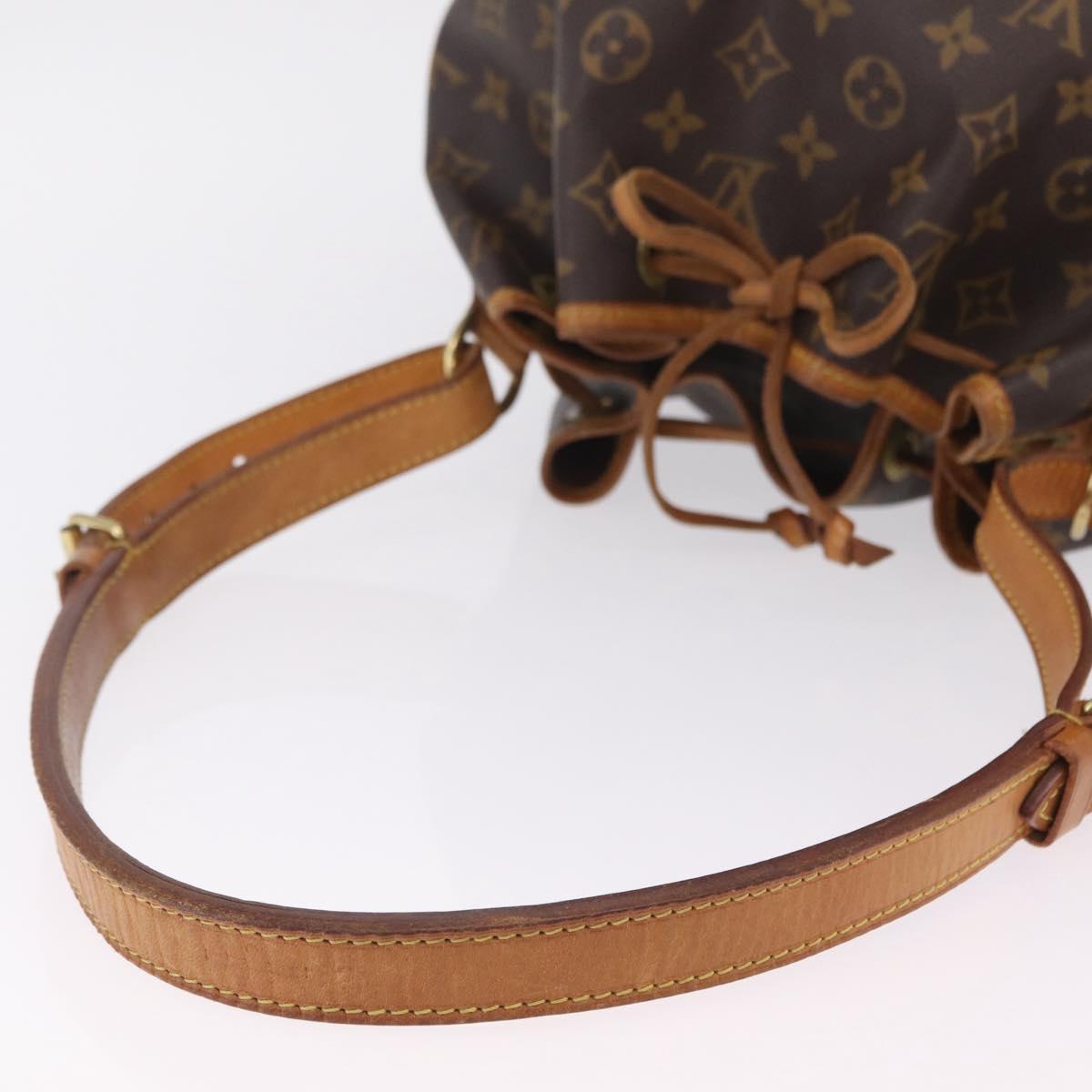 LOUIS VUITTON Monogram Petit Noe Shoulder Bag M42226 LV Auth 208273A