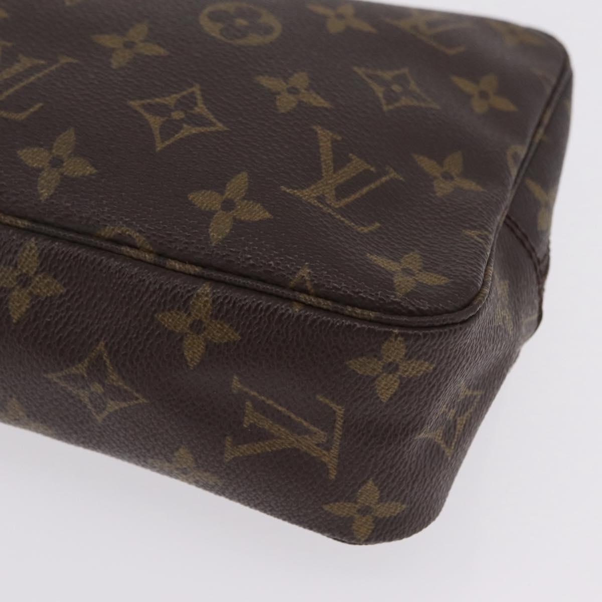 LOUIS VUITTON Monogram Trousse Toilette 23 Clutch Bag M47524 LV Auth 208275