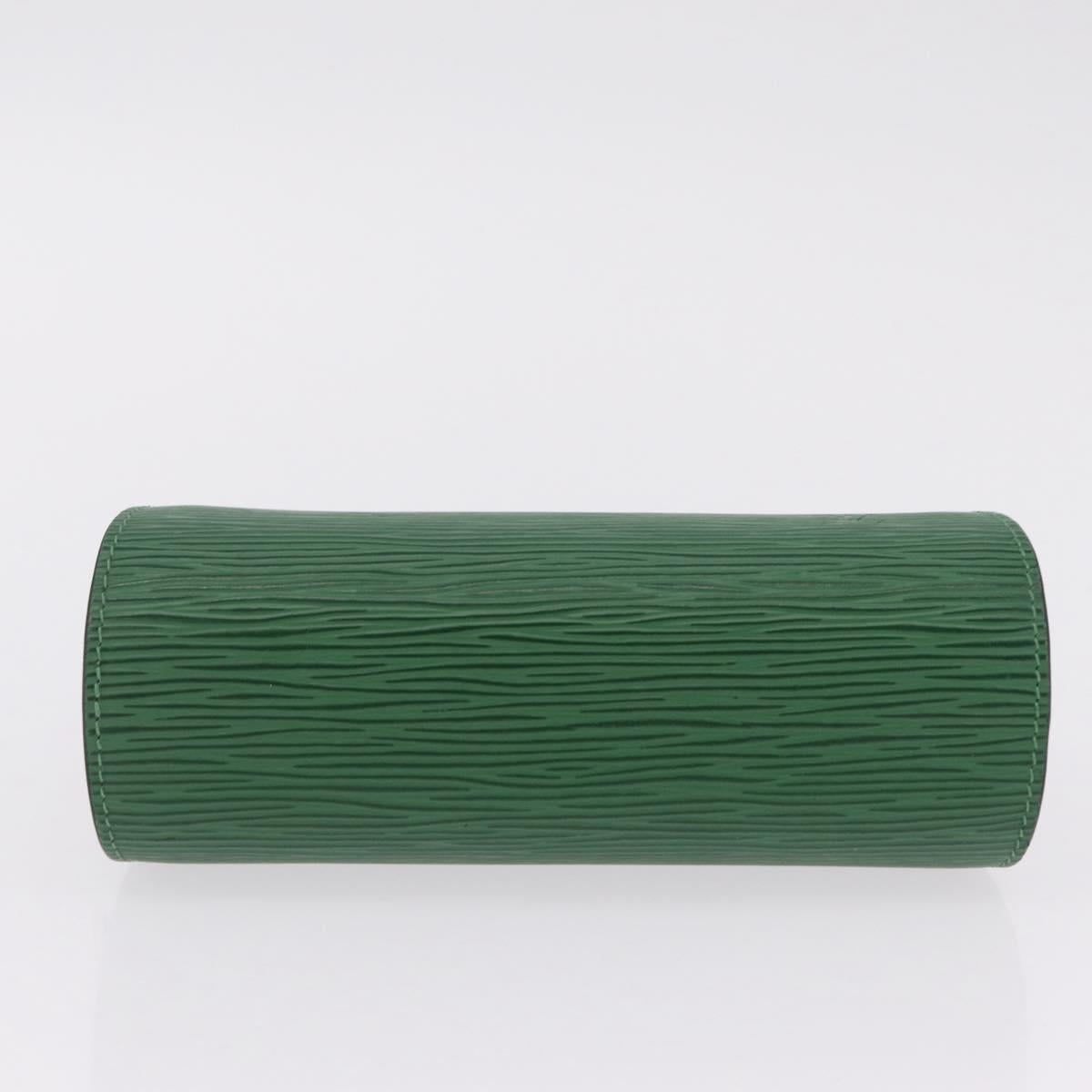 LOUIS VUITTON Epi Dauphine PM Cosmetic Pouch Green M48444 LV Auth 208283