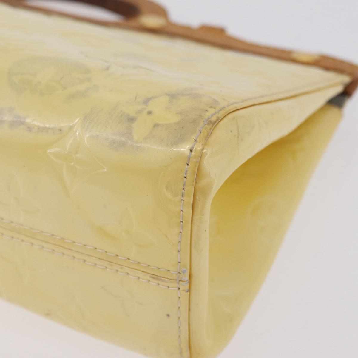 LOUIS VUITTON Monogram Vernis Roxbury Drive Bag 2way Perle M91374 LV Auth 208289