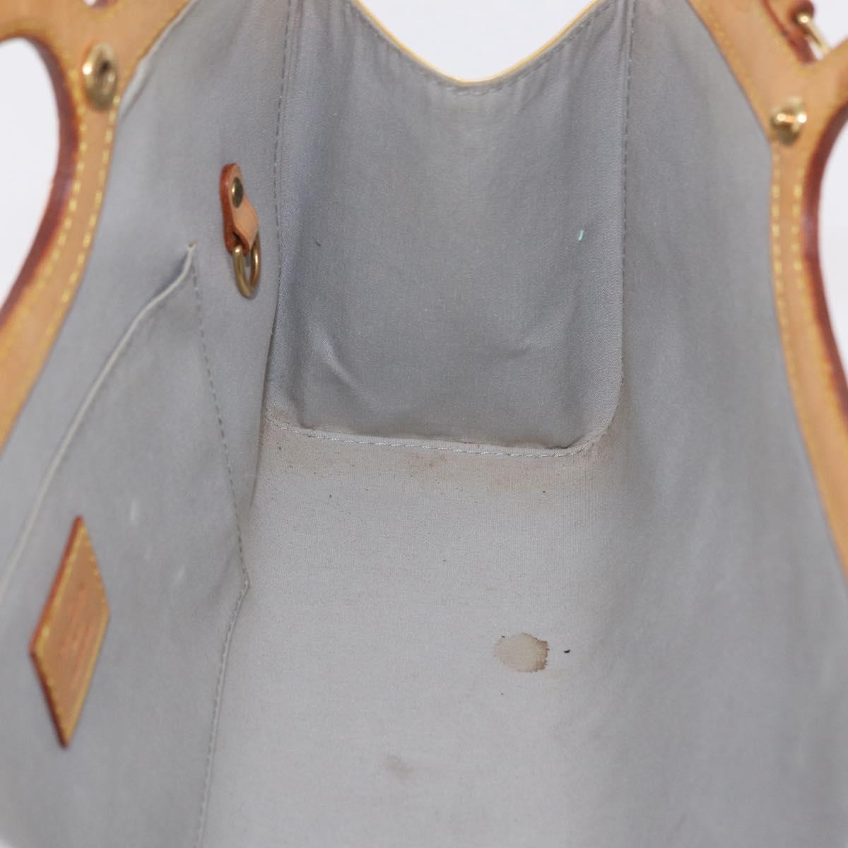 LOUIS VUITTON Monogram Vernis Roxbury Drive Bag 2way Perle M91374 LV Auth 208289