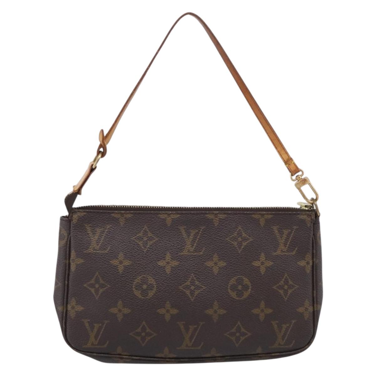 LOUIS VUITTON Monogram Pochette Accessoires Pouch M51980 LV Auth 208317